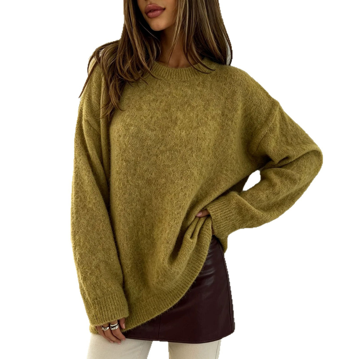Jersey de Alpaca Cuello Redondo ROHPPER