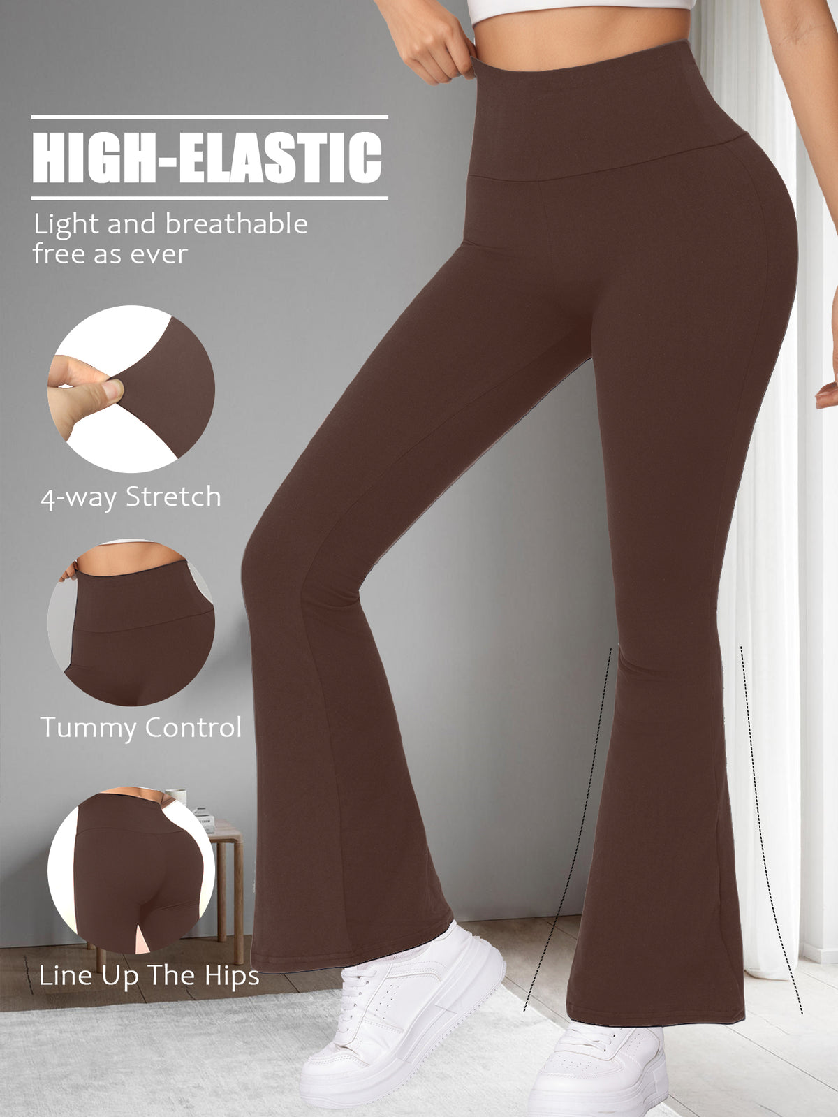 Legging Campana Tiro Alto ROHPPER