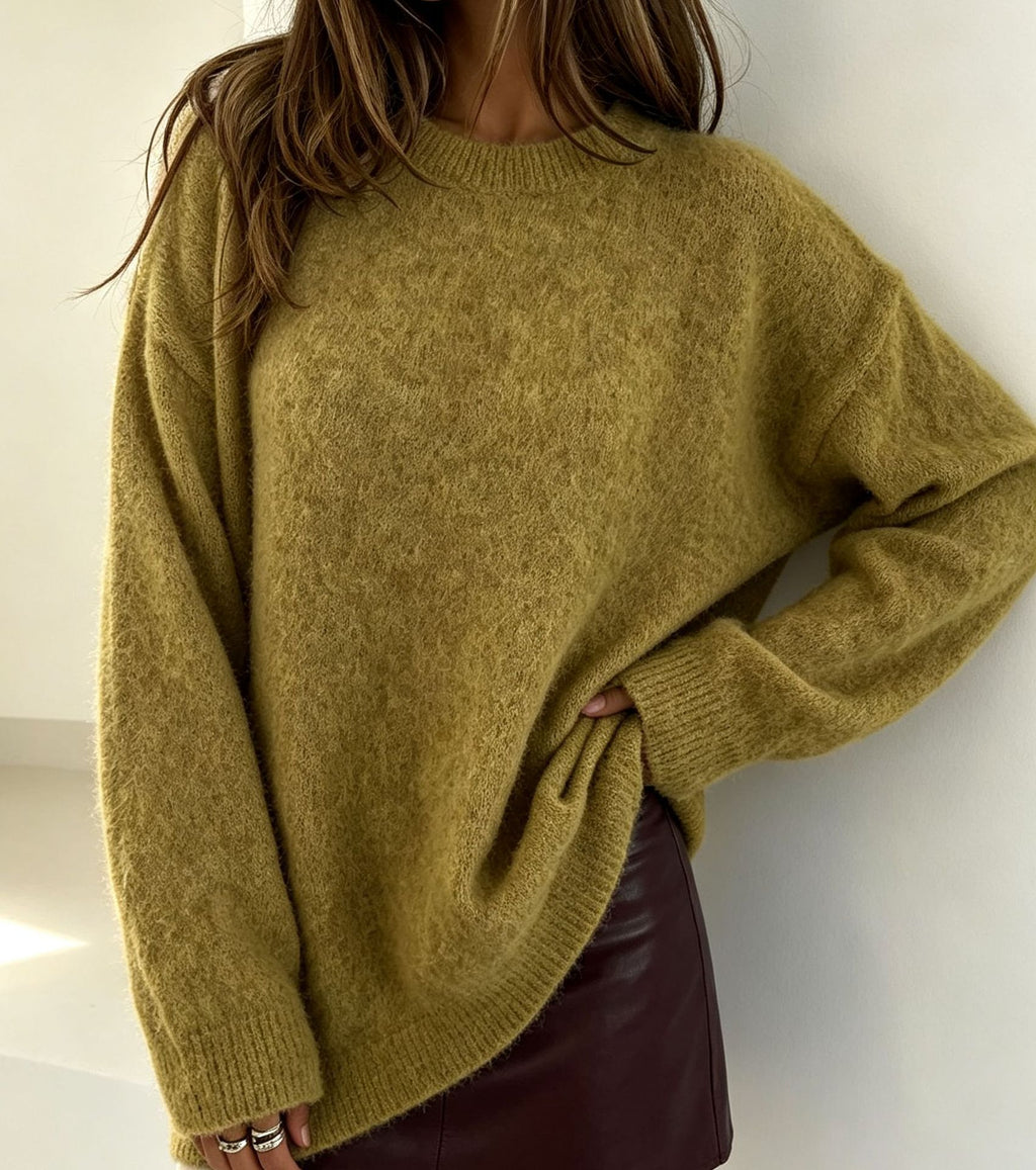 Jersey de Alpaca Cuello Redondo ROHPPER